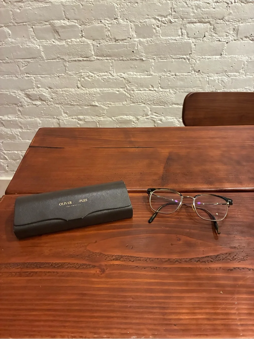 Oliver Peoples Tortoise Eyeglasses